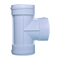 Tuyau flexible en PEHD à double paroi ondulée de 75 mm pour l'admission d'air frais, durable et léger, pour systèmes de ventilation commerciaux