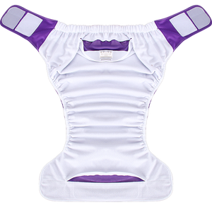 Couvre-culotte absorbant respirant pour adulte, réglable avec velcro, lavable, en tissu, anti-fuite, réutilisable, pour personnes âgées - Product Image 3