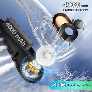 Ventilador de Cuello sin Aspas de Fibra de Carbono de Alta Calidad, Mini Ventilador Personal Recargable con Fuerte Succión para Uso en Exteriores en Verano - Product Image 5