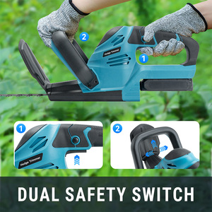 Cortasetos Inalámbrico 21V, Tijeras para Césped 2 en 1, Herramienta Manual Industrial a Batería de 770W para Arbustos, Jardín y Patio GT6003 Compact De - Product Image 2