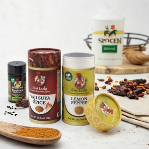 Tube d'emballage alimentaire en papier kraft écologique personnalisé pour les chips, les biscuits, le thé, le café, les bonbons, recyclable, biodégradable - Product Image 1