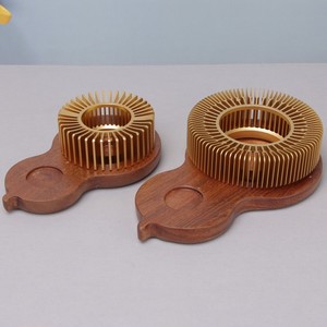 Utensilio de té cálido, estufa de aleación de aluminio, luz de lujo, fruta, flor, té, utensilio de vino caliente, portavelas de metal, calentador de té - Product Image 5