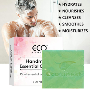 <strong>Tea</strong> <strong>Tree</strong> Handmade Coconut Oil <strong>Soap</strong> 3oz 85g Natural Cleansing <strong>Bar</strong> Balances Skin PH Control Relieves Irritation for - Product Image 3