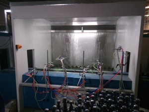 Cabina di Verniciatura a Spruzzo con Tenda d'Acqua in Acciaio Inox di Alta Qualità XCWDTDR, 380V/240V 3kW, Bassa Manutenzione e Facile Utilizzo - Product Image 3