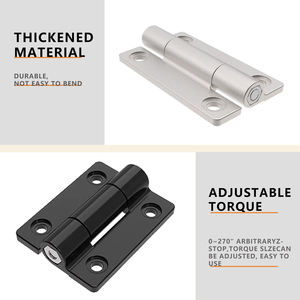 Bisagras de Cierre Suave de Aleación de Zinc con Torque Ajustable y Función de Amortiguación para Muebles de Baño, Cocina y Sala de Estar - Product Image 4