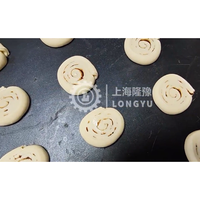 Machine automatique à faire des rouleaux de cannelle, équipement de boulangerie commercial, machine à façonner la pâte, 380V avec 1 an de garantie