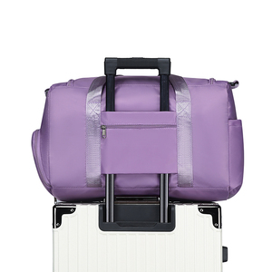 Bolsas de Viaje Deportivas para Gimnasio, Bolsas de Lona de Gran Capacidad para Viajes Cortos con Compartimento para Zapatos, Bolsas para Mujer - Product Image 2