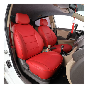 EKR Vente en gros en usine Ensemble complet universel personnalisé Housse de siège de voiture en cuir Nappa pour <span class=keywords><strong>Hyundai</strong></span> Santafe - Product Image 1