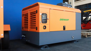 เครื่องอัดอากาศแบบติดตั้งบนแท่นเลื่อน 350 Psi ที่คุ้มค่าที่สุด ราคาประหยัด 350 Cfm - Product Image 5