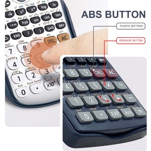 เครื่องคิดเลขวิทยาศาสตร์ 991es Plus อิเล็กทรอนิกส์ <span class=keywords><strong>FX</strong></span> 991 MS 12 หลัก พลาสติก สำหรับนักเรียน ใช้พลังงานจากแบตเตอรี่ - Product Image 4