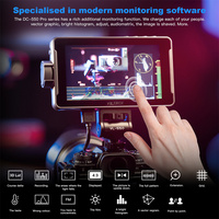 Moniteur de terrain VILTROX DC-550 Pro 5,5 pouces 1200 nits 4K 10 bits, écran tactile, LUT 3D, assistance à l'exposition et au mise au point, moniteur d'appareil photo VILTROX