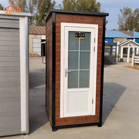 Toilettes portables ZENO personnalisées, modernes, durables, avec plaque de couleur, pour les stations balnéaires, les chantiers de construction, les camping en plein air