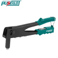 Pistola Remachadora Manual de Alta Resistencia Pusello, Pistola Remachadora de Precisión Ligera, Herramienta de Reparación de Canaletas