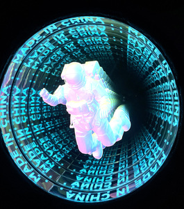 Tùy biến trong nhà LED sàn bảng điều chỉnh màn hình hiển thị kính cứng không giới hạn Vực Thẳm Gương trang trí hộp Đèn - Product Image 2