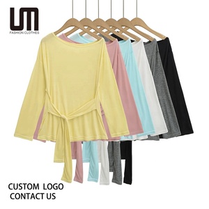 Chemisier Cache-cœur Femme Pas Cher, Léger et Respirant, Haut d'Été à Manches Longues, Blouse de Plage - Product Image 2