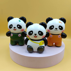 Juguetes de Peluche Panda de Material PU, de 2 a 4 Años, Unisex, Alivio del Estrés, Lindo Regalo de Dibujos Animados para Niños - Product Image 2