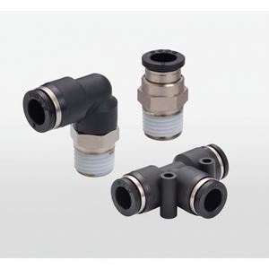 Raccords enfichables en laiton KV8-1 PISCO pour pièces pneumatiques - Product Image 1