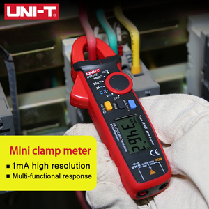 UNI-T UT210EポータブルデジタルACDCクランプメーター真のRMS電流電圧テスター抵抗周波数計 - Product Image 5