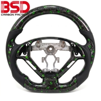 Volant sport en fibre de carbone forgée pour Infiniti G37 G37S G37X G35 G25 2007-2014 G37 IPL/Coupé/Sedan EX35