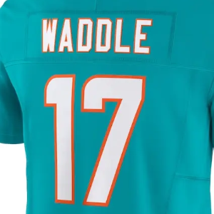 เสื้อฟุตบอลอเมริกันเย็บตะเข็บใหม่2025 10 tyreek Hill 1 TUA tagovailoa 5 jalen ramsey 13 marino ทีมที่กำหนดเอง - Product Image 5