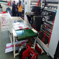 L'agrafeuse de couture de boîte de carton ondulé de Semiauto font la machine
