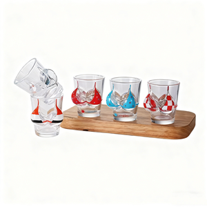 Vasos de <span class=keywords><strong>Tequila</strong></span> Personalizados con Logotipo, Vasos de Chupito de <span class=keywords><strong>Tequila</strong></span> y Whisky de 1oz y 1.5oz al por Mayor - Product Image 1