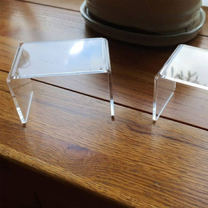 Présentoirs surélevés miniatures personnalisés pour bijoux, <span class=keywords><strong>maquillage</strong></span>, parfums, figurines, desserts, bonbons – Organisateur <span class=keywords><strong>de</strong></span> bureau transparent pour supermarchés et commerces <span class=keywords><strong>de</strong></span> détail - Product Image 3