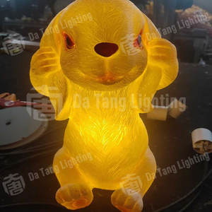 Rabbit Shape Motif Lamp For Holiday Park Decoration Outdoor Ip65 Waterproof Landscape Decorative <b>Light</b> - Product Image 6