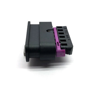 Conector de sensor impermeable de 6 posiciones con conector FEP para coches Opel y Mercedes Benz, plástico negro IP20 - Product Image 3