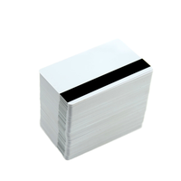 Hochwertige PVC-Blanko-Karte RFID HF-Chip ISO 2750 Magnetstreifen Wasserdichte Zugangskontrolle 13,56MHz 1K Chip Seaory