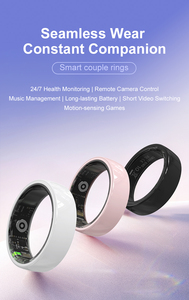 Anneau intelligent R12 pour femmes et hommes, directement de l'usine, tracker de fitness, fréquence cardiaque, oxygène sanguin, santé, étanche, anneau intelligent en céramique R12 - Product Image 6