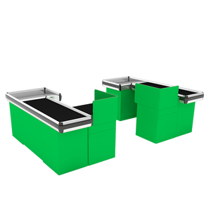 Highbright Durable Metal Tamaño y color personalizados Alta calidad Supermercado Checkout Cajero Contador - Product Image 2