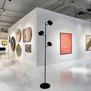 COMELY Modern Postmodern LED <b>Floor</b> <b>Lamp</b> with Iron Shade E27 Base <b>Adjustable</b> Height & Dimmable - Product Image 3