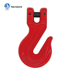 โซ่เหล็กอัลลอยด์ G80 ผ่านกรรมวิธีการตีขึ้นรูป ชุบแข็งด้วยผงพลาสติกตามมาตรฐาน EN818-<span class=keywords><strong>2</strong></span> พร้อมตะขอเกี่ยวแบบอเมริกันชนิด Clevis Grab Hook <span class=keywords><strong>แบบ</strong></span> US - Product Image 3