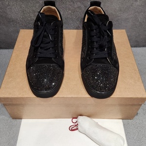 Zapatos de Diseñador Personalizados de Cuero Genuino con Suela Roja, Marcas Famosas, Zapatos Casuales Planos de Lujo al por Mayor - Product Image 3