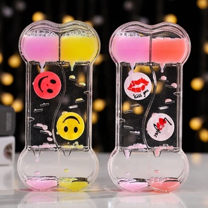 Sáng Tạo màu sữa hai màu Á hậu giọt dầu lỏng đồng hồ cát hẹn giờ đồ trang trí phim hoạt hình cát lún trang trí quà tặng trẻ em - Product Image 3