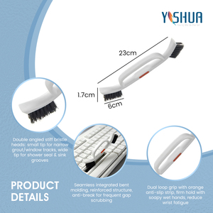 Cepillo de Doble Punta de Alta Calidad con Cerdas de Plástico para Eliminar Manchas, Herramienta de Limpieza para Uso Doméstico - Product Image 4