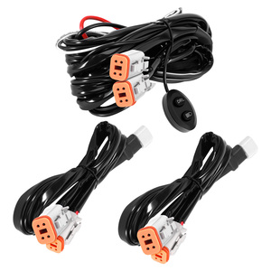 MaXpeedingrods Kablo Demeti Kiti Crosshair Serisi LED Yardımcı Sürüş Lambaları, DRL 4-PIN DT Fişli - Product Image 1
