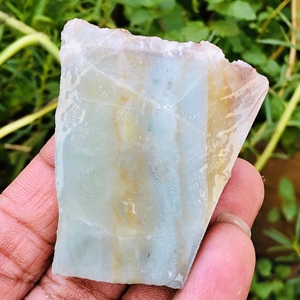 Piedra preciosa en bruto de ópalo azul de calidad superior cabujón de ópalo azul peruano piedra preciosa suelta en bruto de ópalo azul peruano - Product Image 3