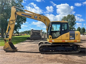 Excavatrices sur chenilles hydrauliques d'occasion Komatsu PC130-7 de 13 tonnes, PC130, 130-8, excavatrices à godets d'occasion - Product Image 5