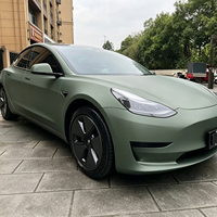Vinyle Adhésif pour Voiture Gris Minaki Métallisé Effet Fantôme en PET TPU Coulé, 1,52x16m/5x55ft, Rouleau Complet, Vente en Gros, Usine de Guangzhou
