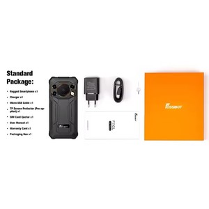 Fossibot F107 Pro 10000mAh Android15โทรศัพท์มือถือ4G LTE OCTA Core ที่ทนทาน12 + 128GB กล้อง50MP NFC GPS 6.7 ''HD + หน้าจอ IPS - Product Image 6