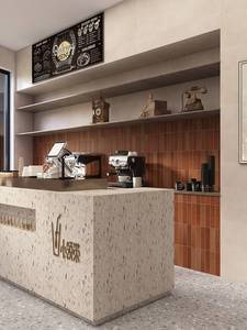 Pháp bơ xanh cổ điển làm bằng tay gạch ốp tường dài phòng tắm nhà bếp chuỗi cửa hàng gạch ốp tường nền - Product Image 2