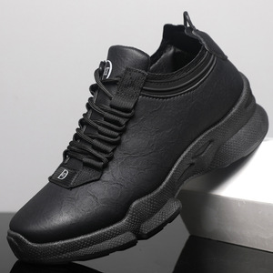 Zapatos Deportivos de Cuero Premium para Hombre, Ligeros, Antideslizantes, con Amortiguación, Zapatillas para Caminar, Calzado Casual Moderno - Product Image 3