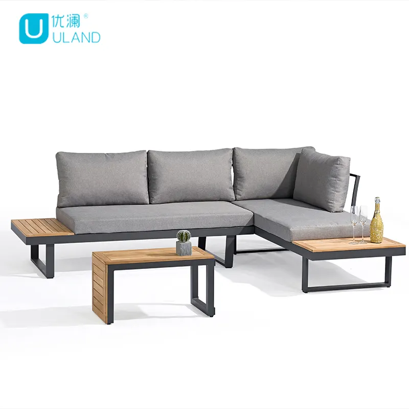 Outdoor Garden Sofa Set Metal Aluminum Lounge Set Patio Furniture garden sets outdoor furniture