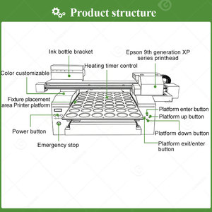 Impresora de Tinta Comestible para Pasteles, Máquina de Impresión de Arte Alimentario, Impresora 3D Económica para Chocolate Gd-dcpm - Product Image 2
