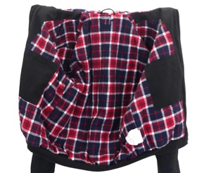Veste de sécurité en toile ignifuge isolée FRC3004 noire avec capuche amovible, vêtements de protection ignifuges pour les travailleurs industriels - Product Image 6