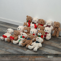 Peluche Ours en Peluche DIY pour Enfants, Figurine Rembourrée en Coton PP - Vente en Gros, Cadeau de Mariage, Jouets en Peluche pour la Saint-Valentin