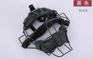 पेशेवर बेसबॉल खेल सुरक्षात्मक चेहरा गार्ड धातु बेसबॉल नरम गेंद मारना अभ्यास चेहरे की ढाल बेसबॉल चेहरा हेलमेट - Product Image 4