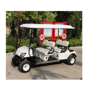 Marshell 4 ruedas made China Coco camión carrito de golf eléctrico 8 plazas - Product Image 1